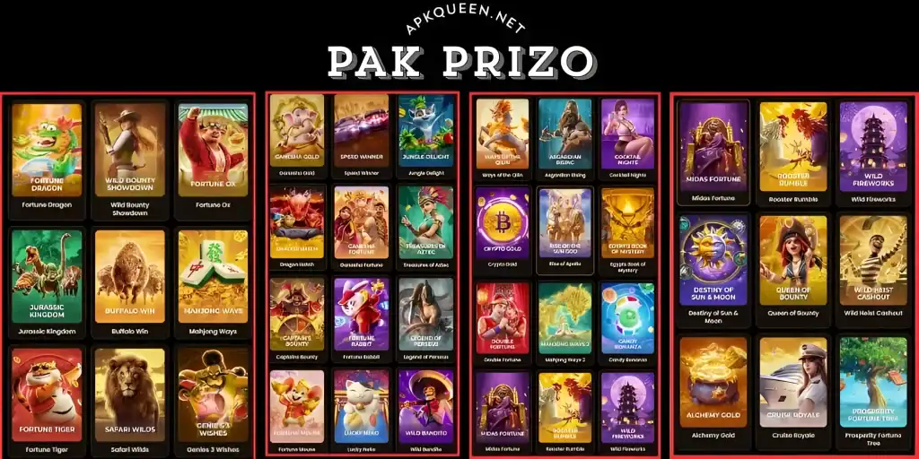 Pakprizo Game